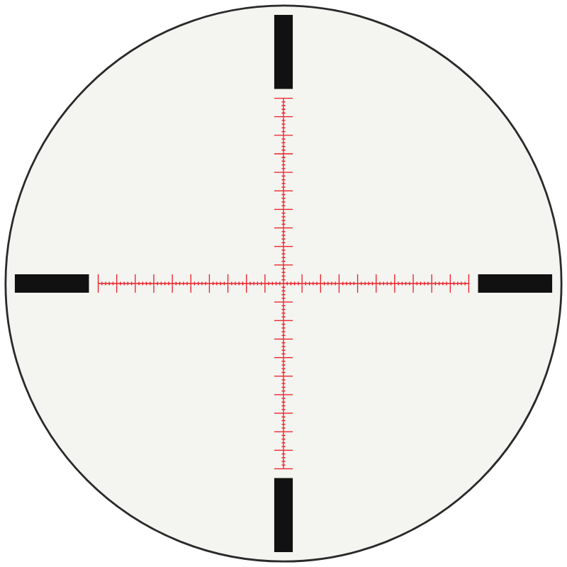 SIG Sauer MRAD Milling reticle