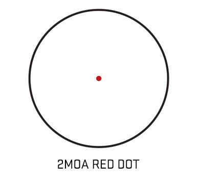 Sig Sauer SIG Romeo5 2MOA Red Dot reticle reticle