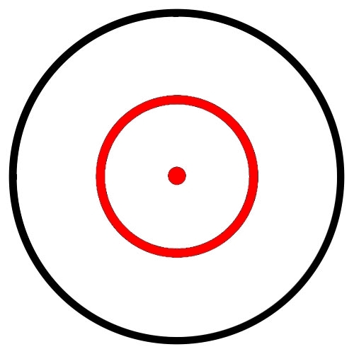 Sightmark SightMark Triple Duty 1-6×24 Circle Dot reticle reticle