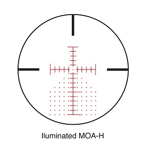 Sightron illuminated MOA-H – 27011 reticle