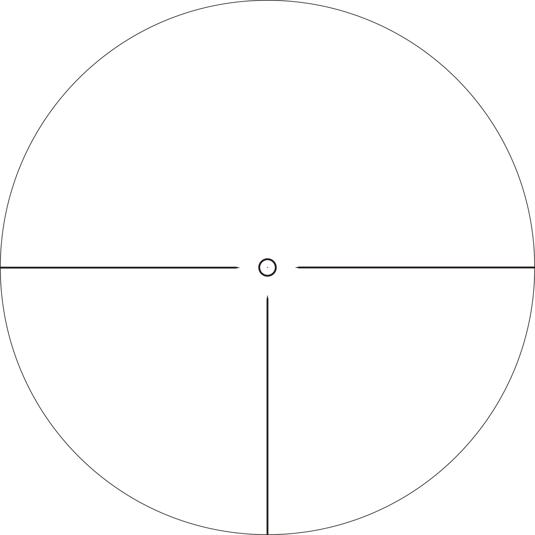 Sightron SR1 reticle