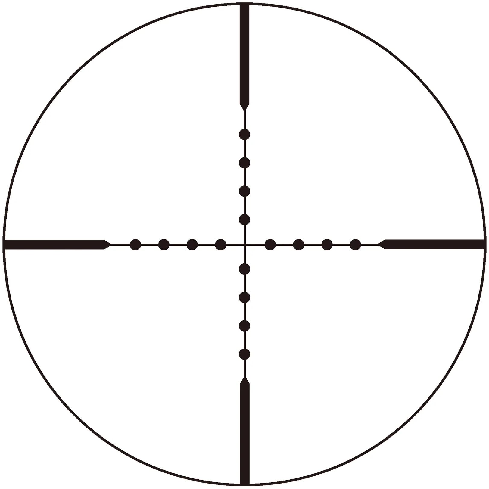 Sightron Mil-Dot reticle