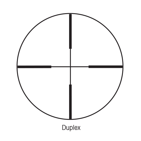 Sightron non-illuminated Duplex reticle
