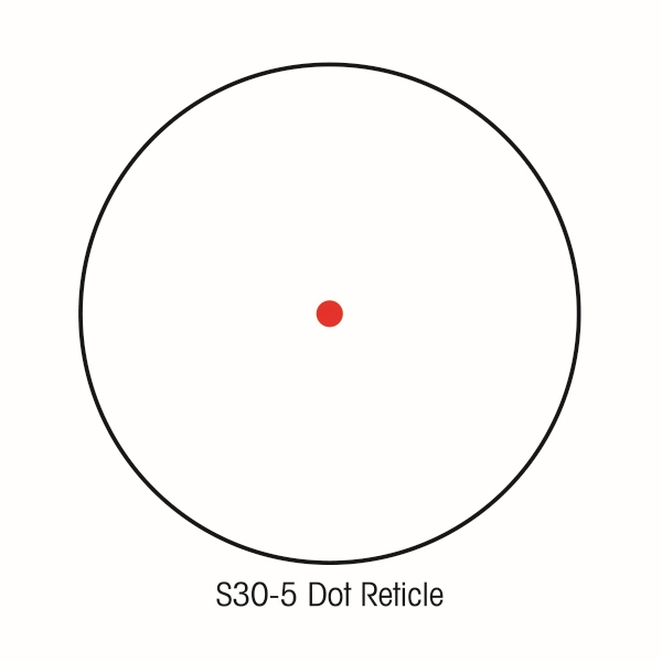 Sightron Sightron S30-5 5-MOA Dot reticle