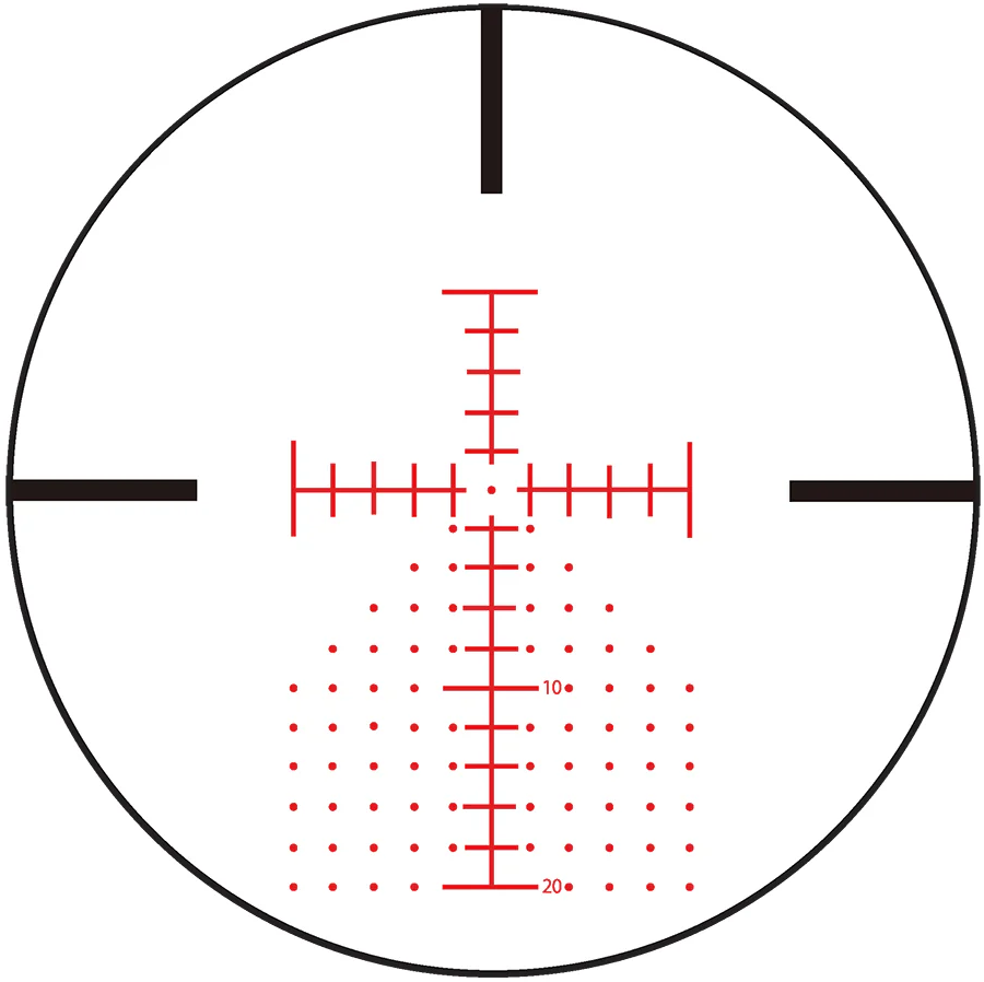 Sightron MOA-H IR reticle