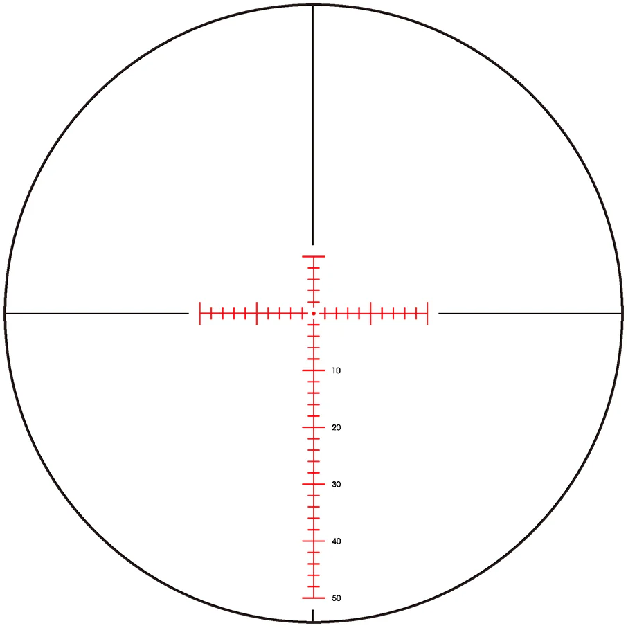 Sightron MOA-5 reticle
