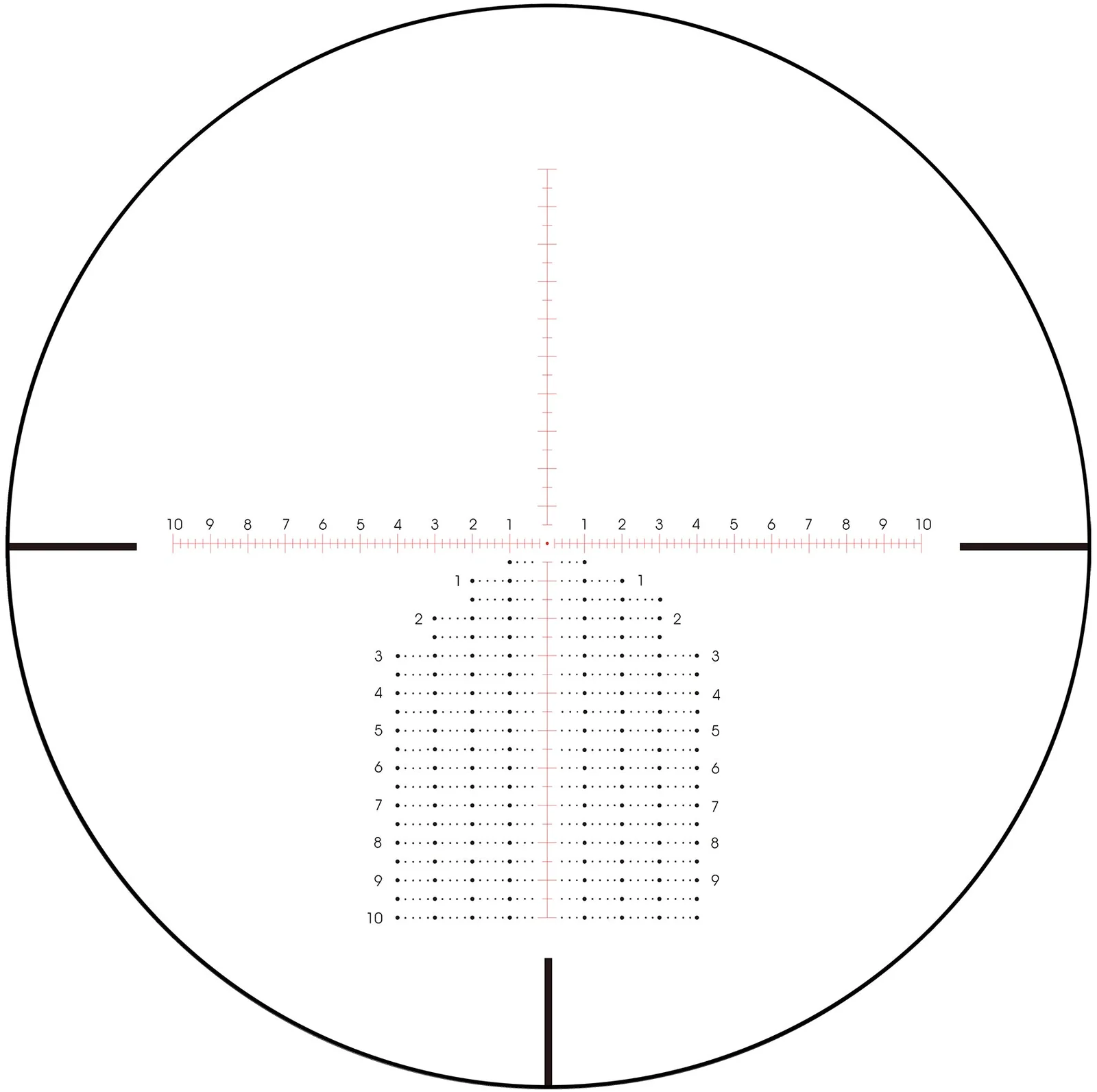 Sightron MH-7 reticle