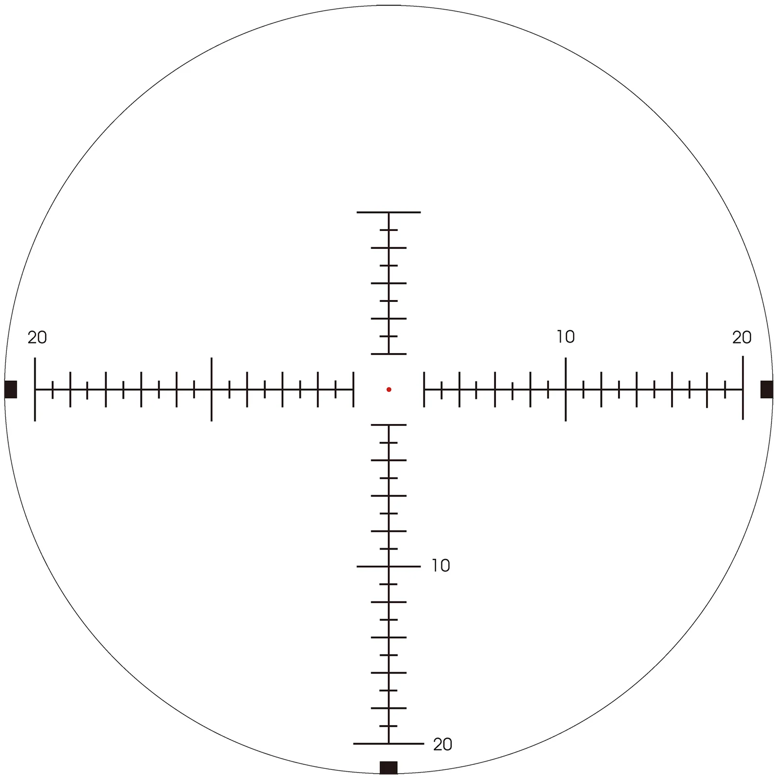 Sightron MOA-7 IR reticle