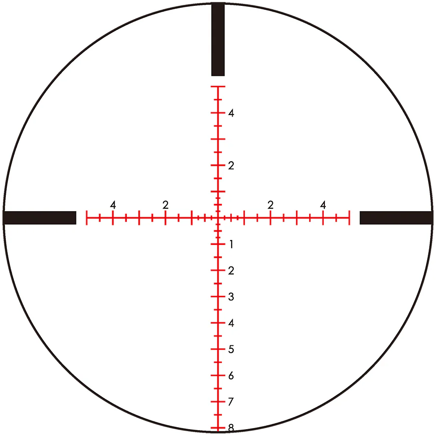 Sightron Mil-Hash-4 reticle