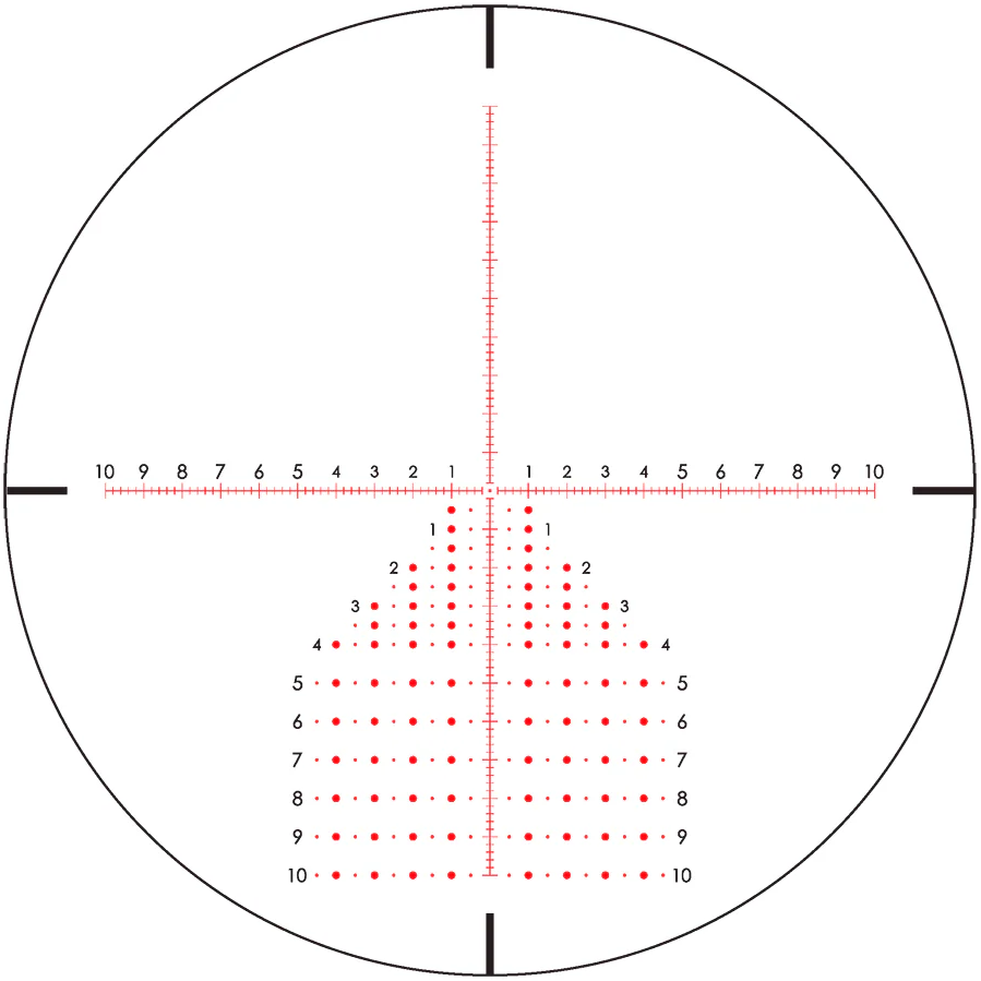Sightron MH6 reticle