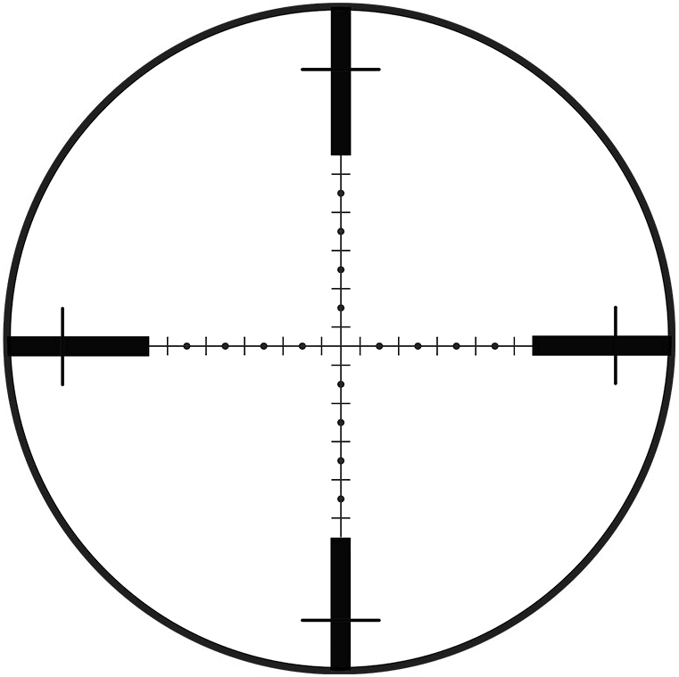 Steiner G2B MIL-DOT reticle