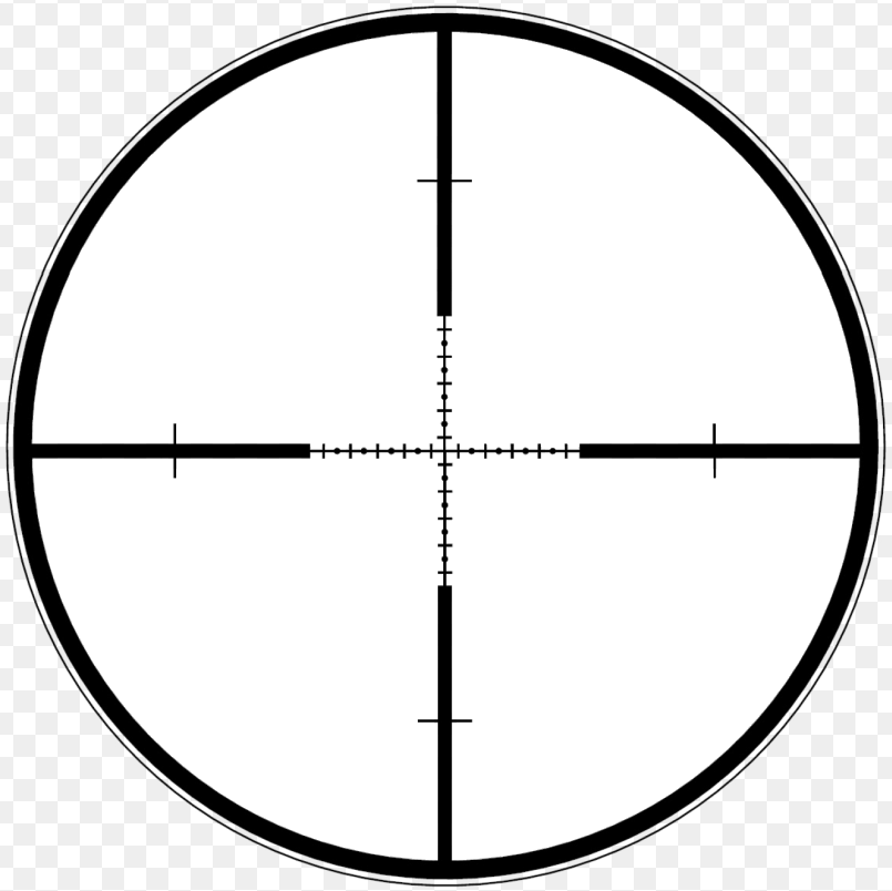 Steiner MIL-DOT reticle