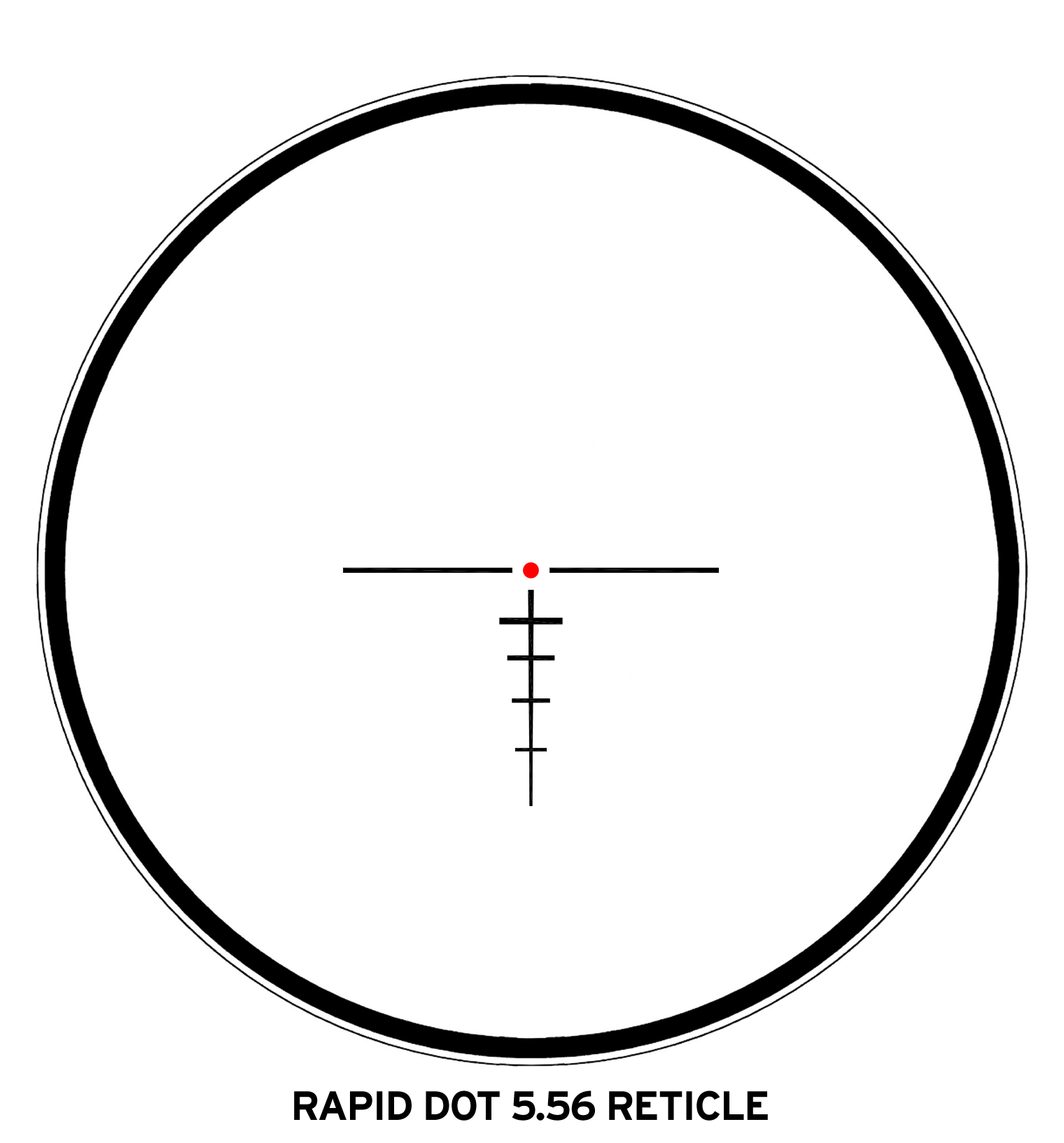 Steiner Steiner M5Xi 1-5×24 SFP Rapid Dot 5.56 #5571 reticle