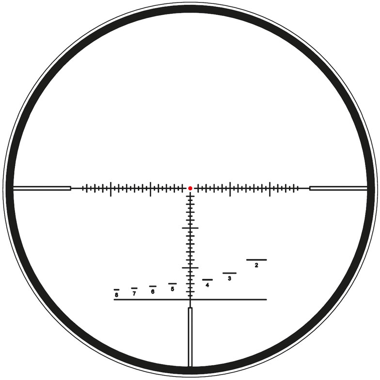 Steiner DMR8i reticle