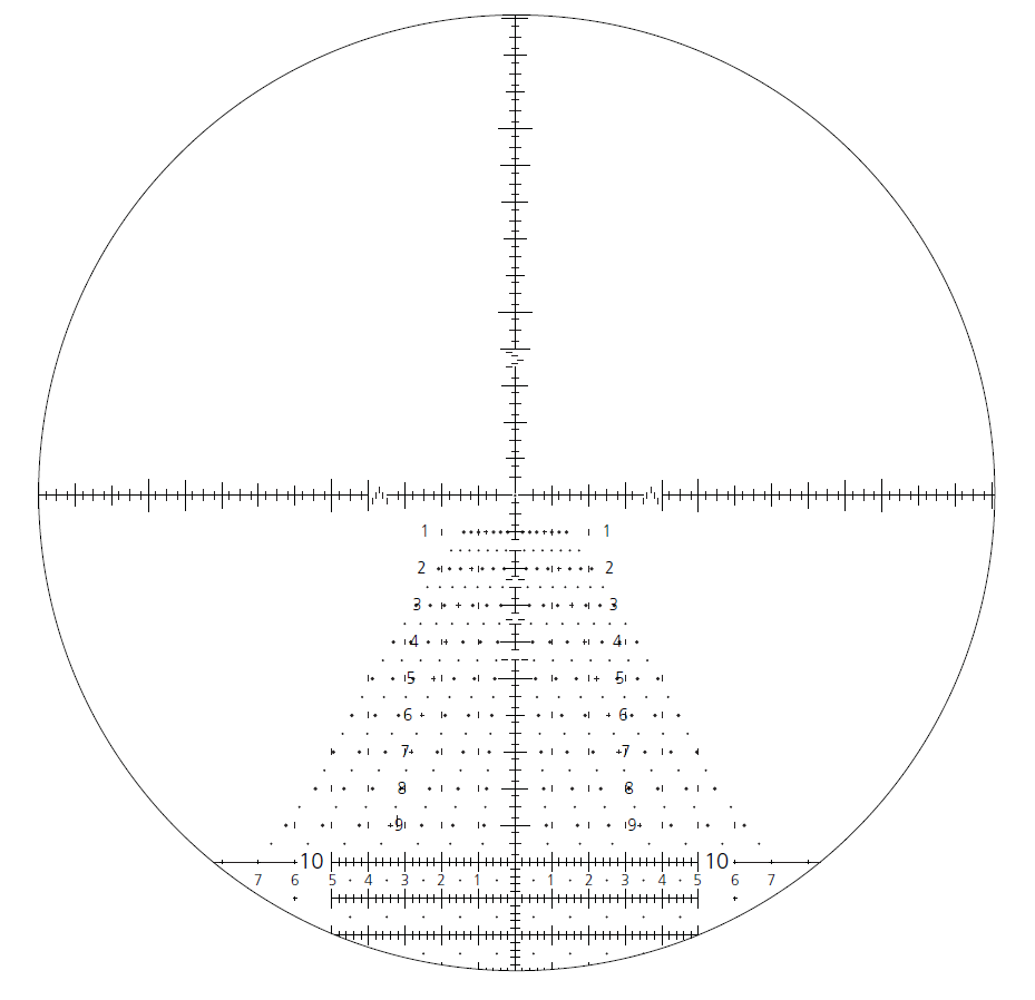 Steiner Horus Tremor2 (discontinued 2020) reticle