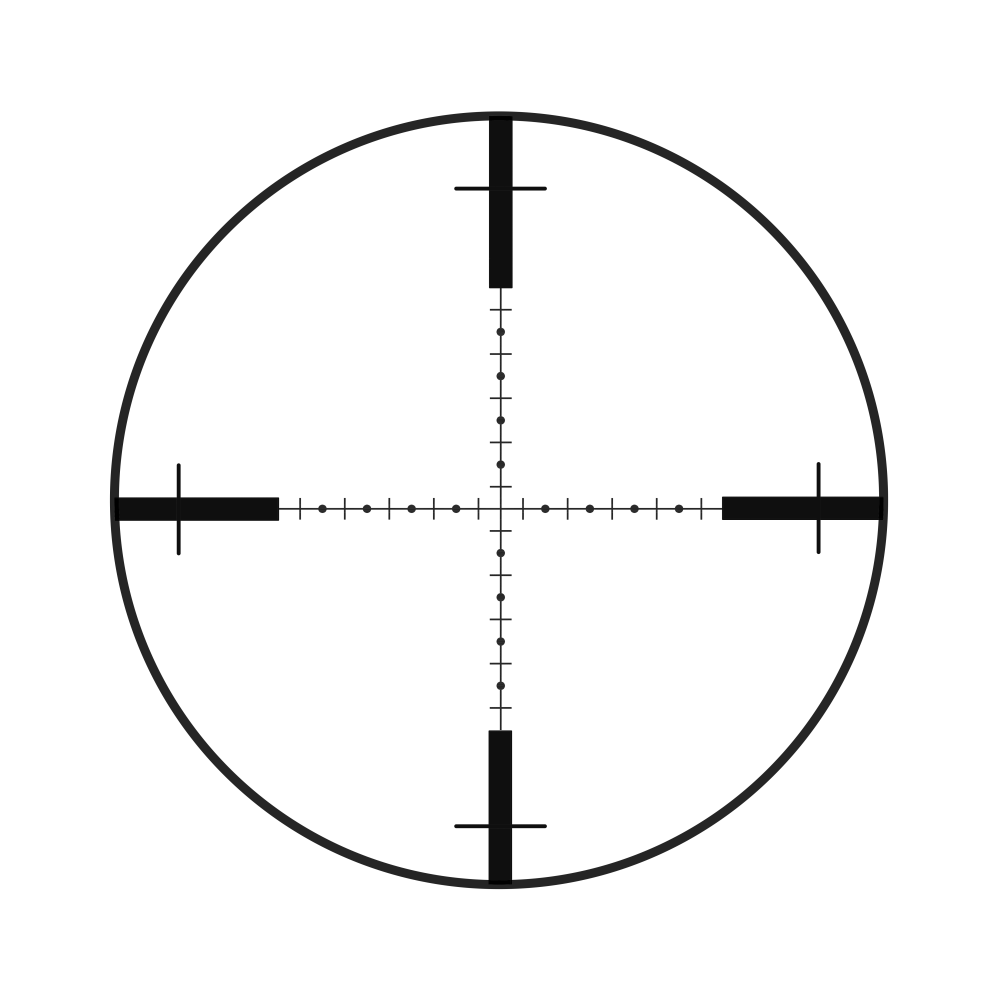 Steiner Steiner G2B MilDot #8719-G2BIFS reticle