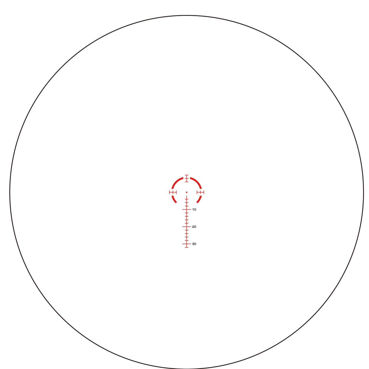 Swampfox Swampfox Arrowhead LPVO SFP MOA reticle reticle