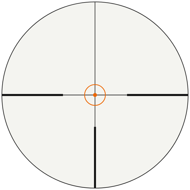 Swarovski Optik 4a-If reticle