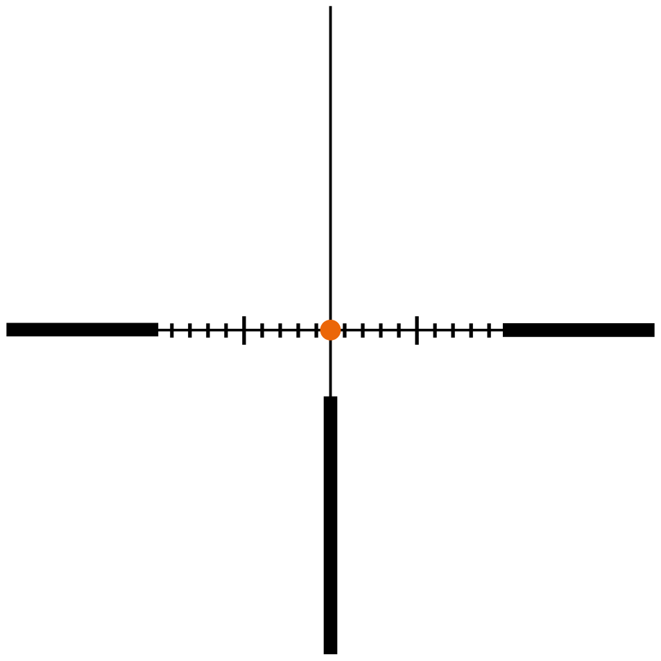 Swarovski 4W-i reticle