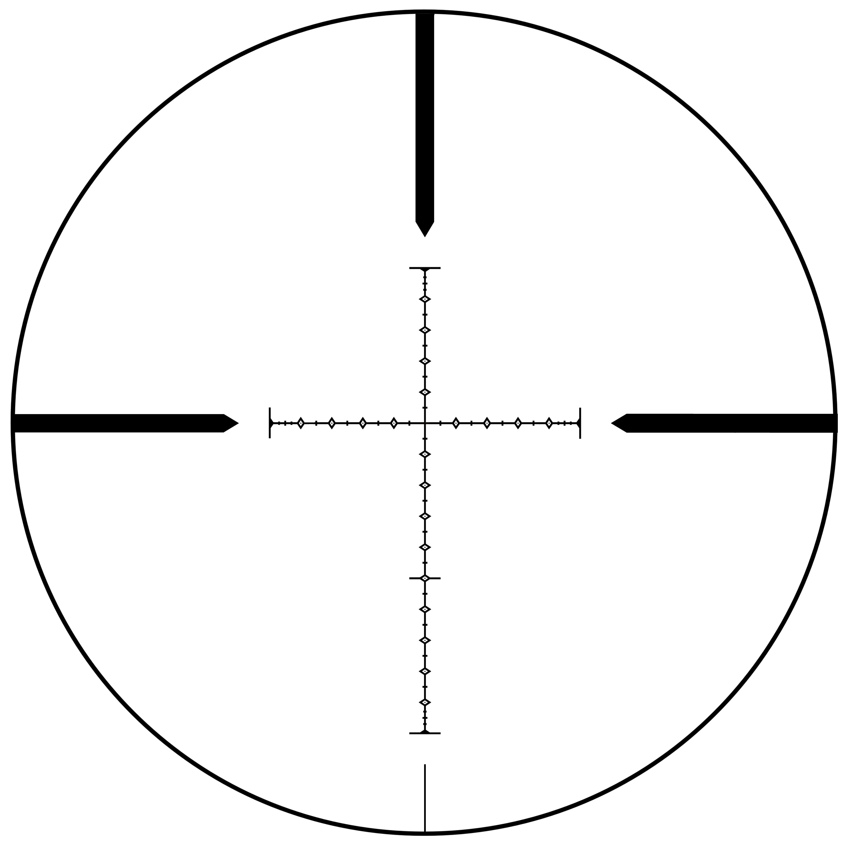 SWFA SWFA Mil-Quad reticle