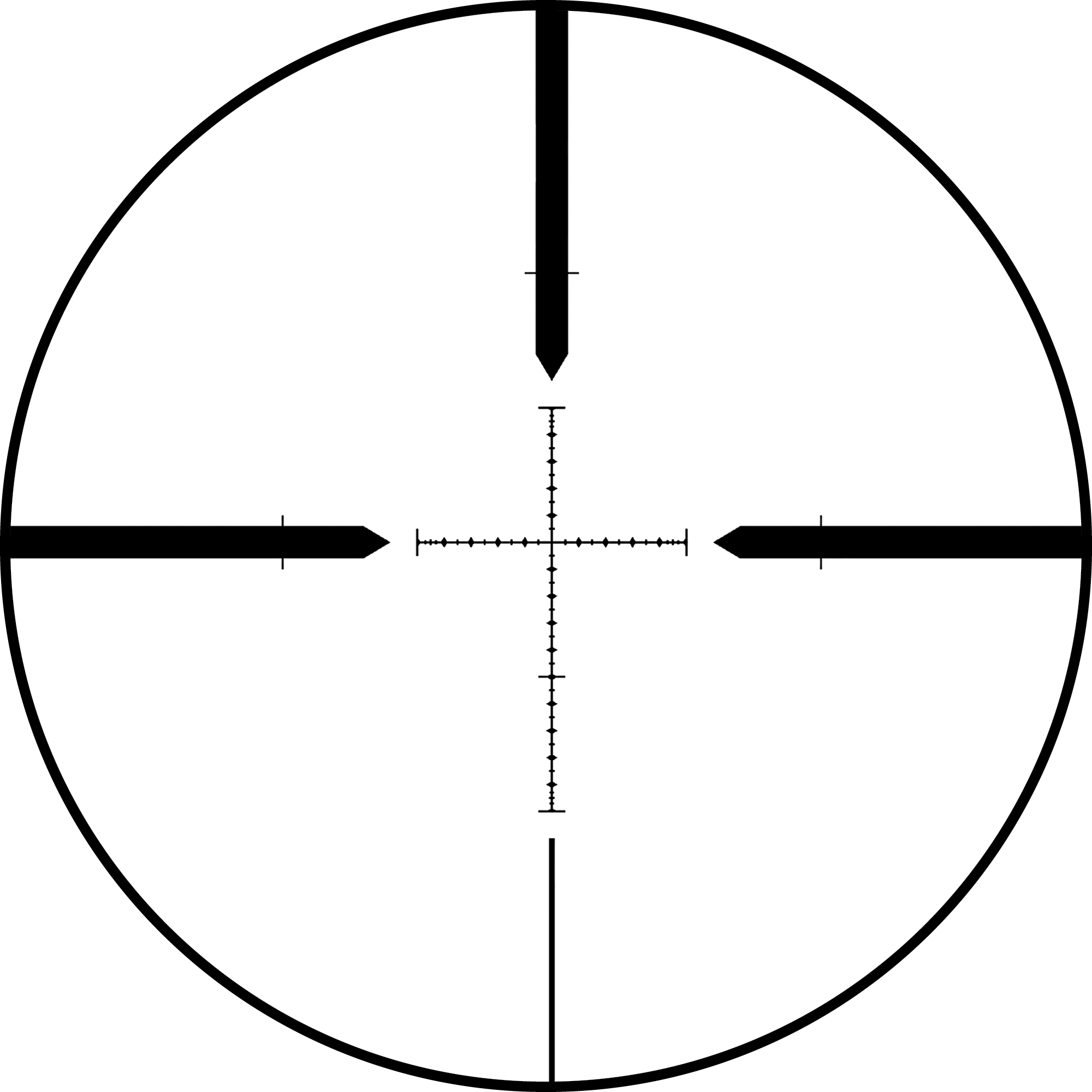 SWFA Mil-Quad reticle