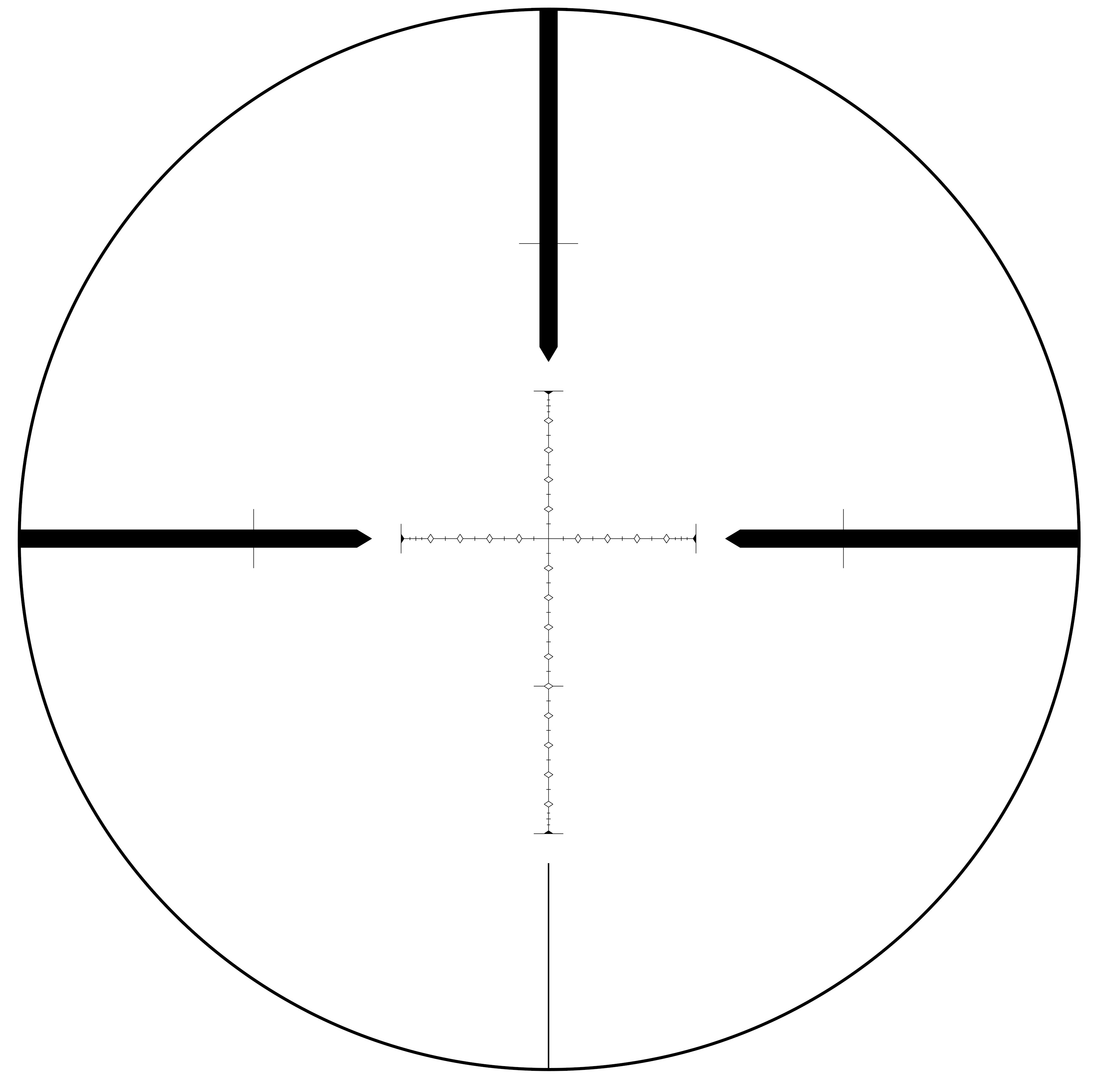 SWFA SWFA SS 10×42 rear focus Mil-Quad reticle reticle