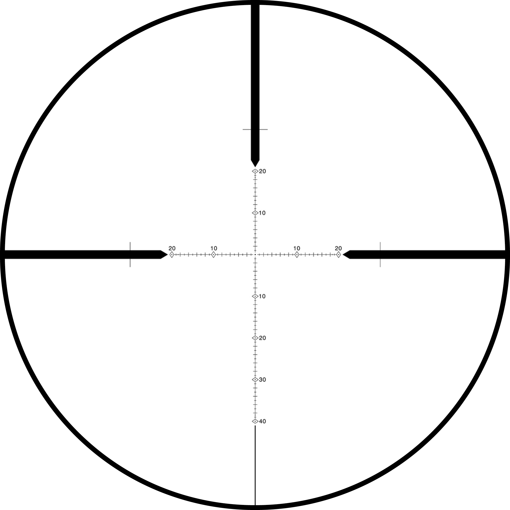 SWFA MOA reticle