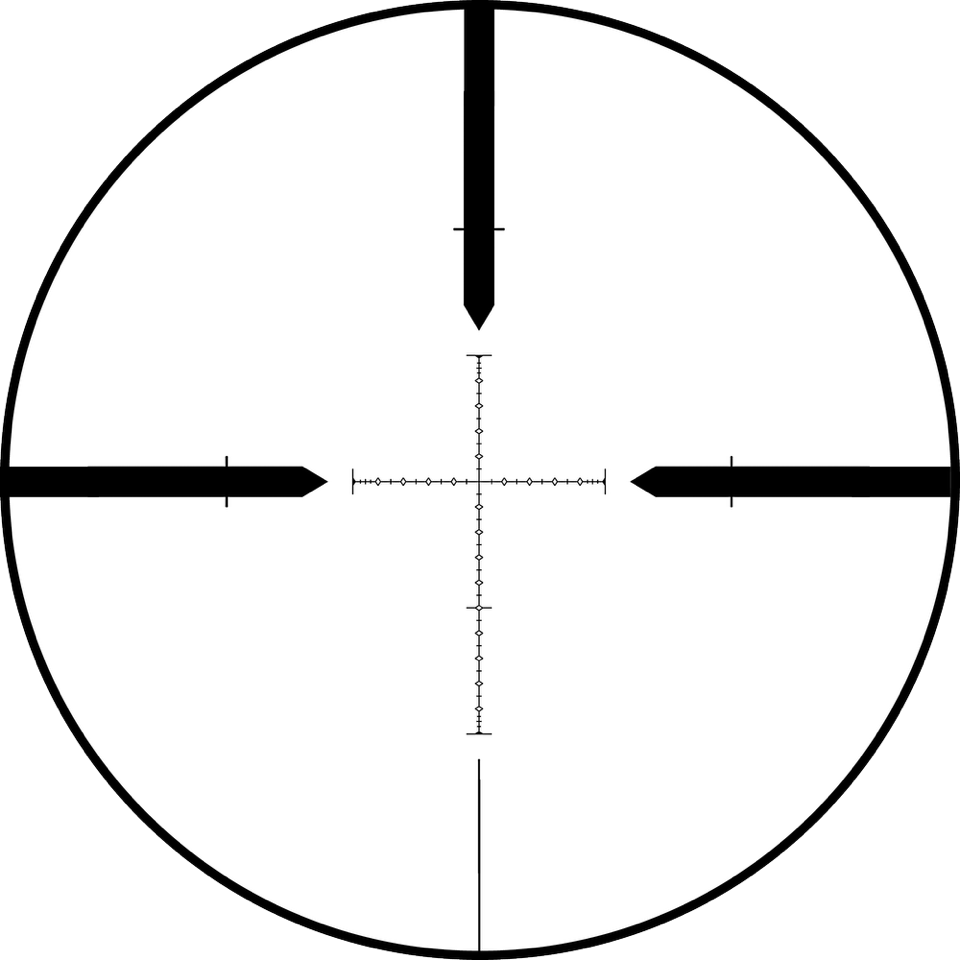 SWFA Mil reticle