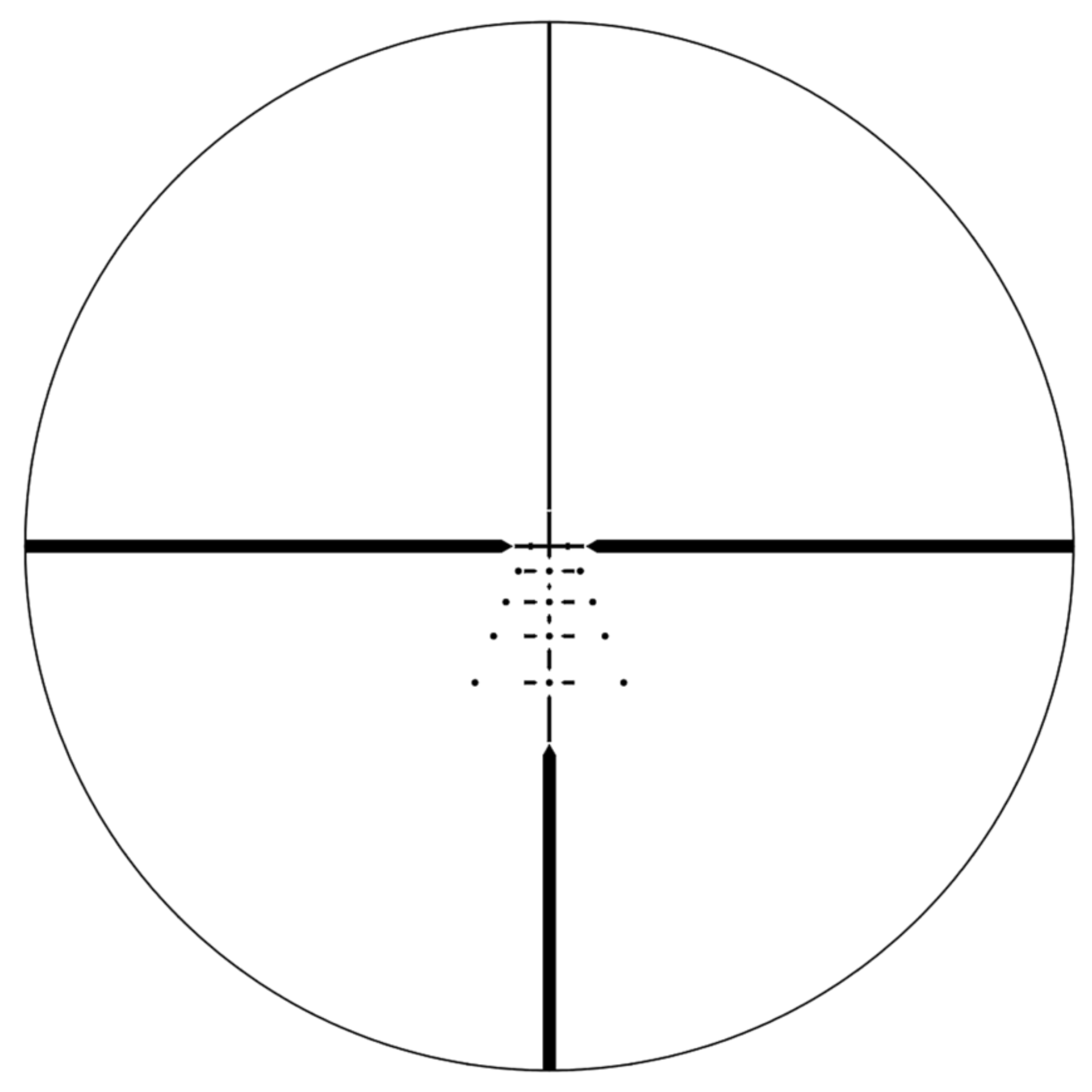 Tract Toric BDC reticle