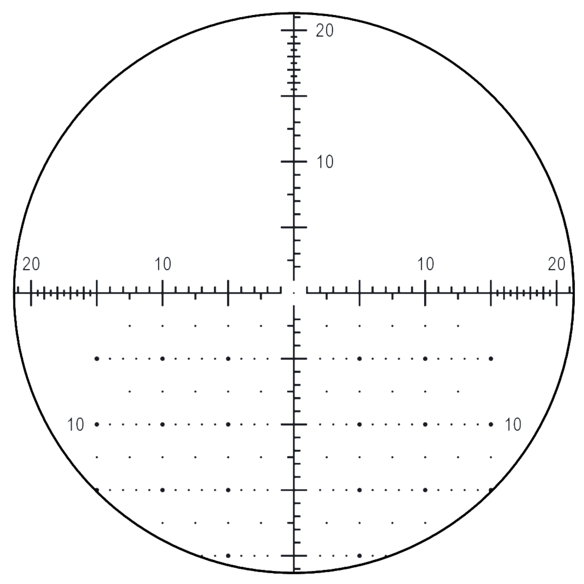 Tract MOA ELR reticle