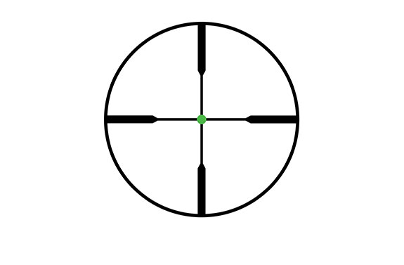 Trijicon Trijicon AccuPoint SFP illuminated Standard Duplex reticle reticle