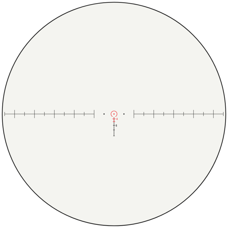 Trijicon Horseshoe Dot - ACOG reticle