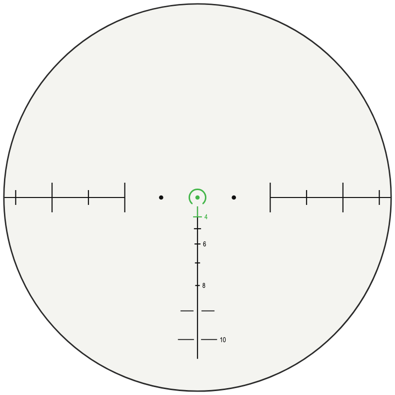 Trijicon Horseshoe Dot reticle