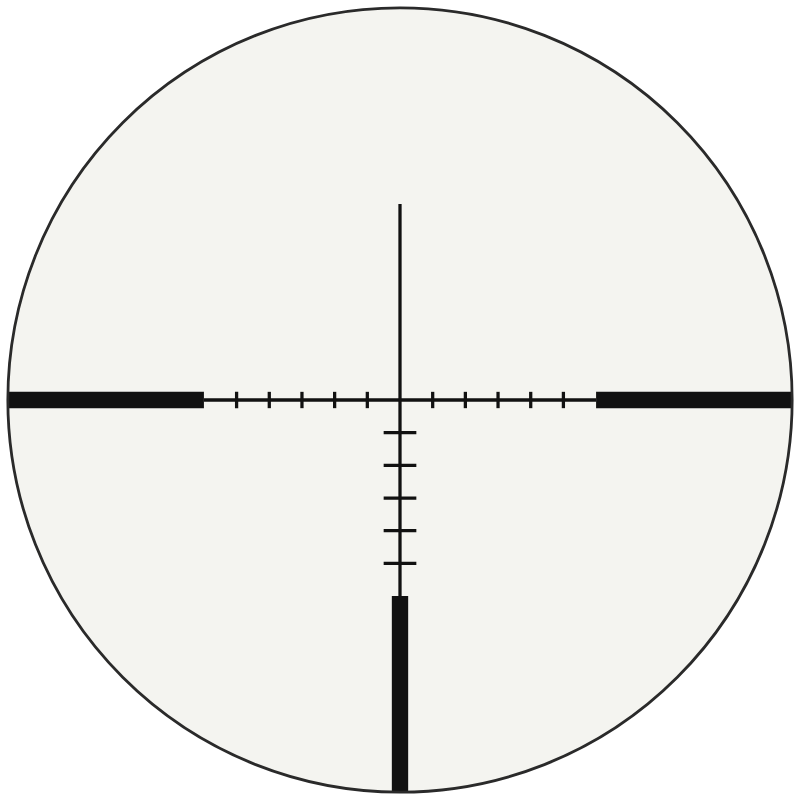 Trijicon BDC Target Holds - Ascent reticle