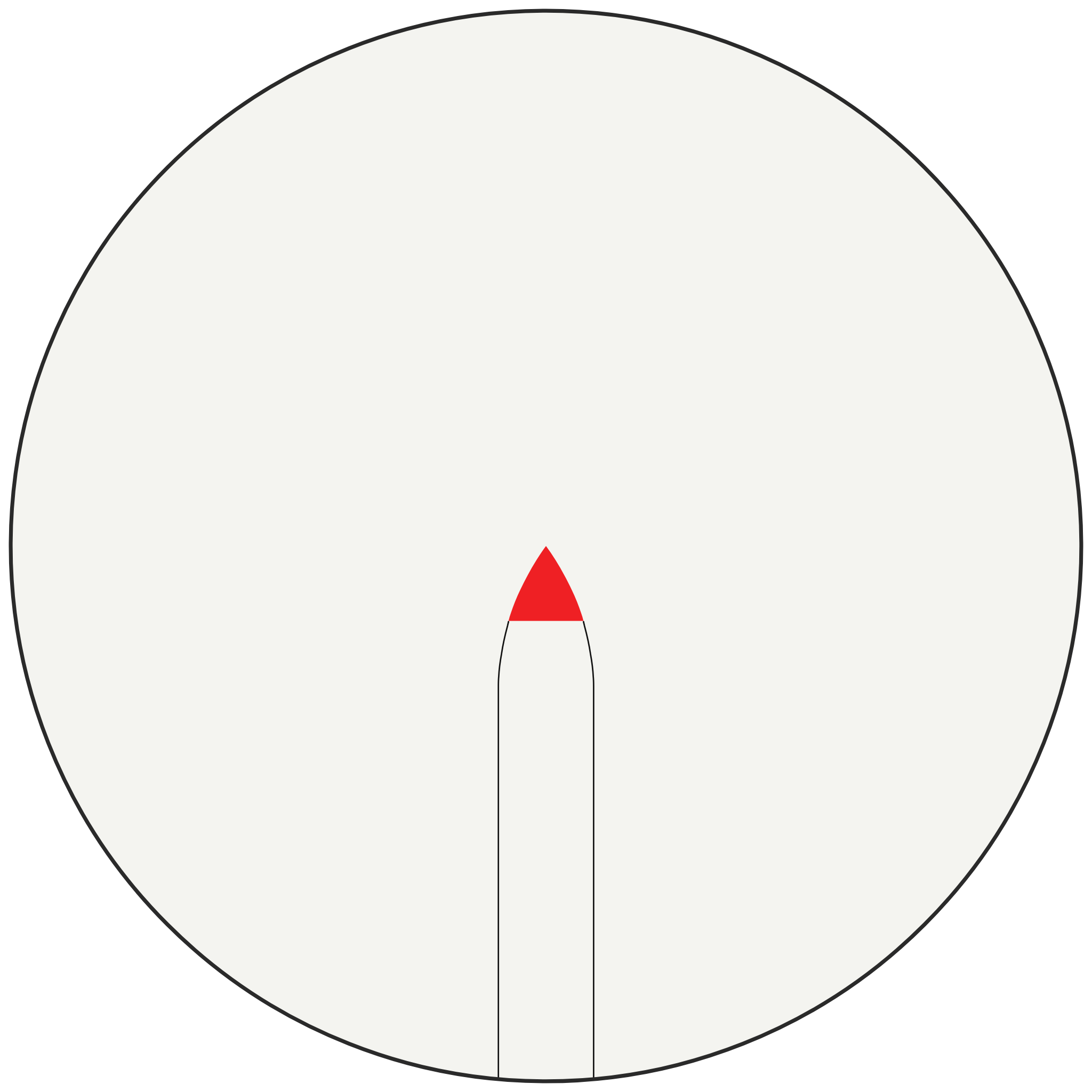 Trijicon Triangle Post - AccuPoint reticle