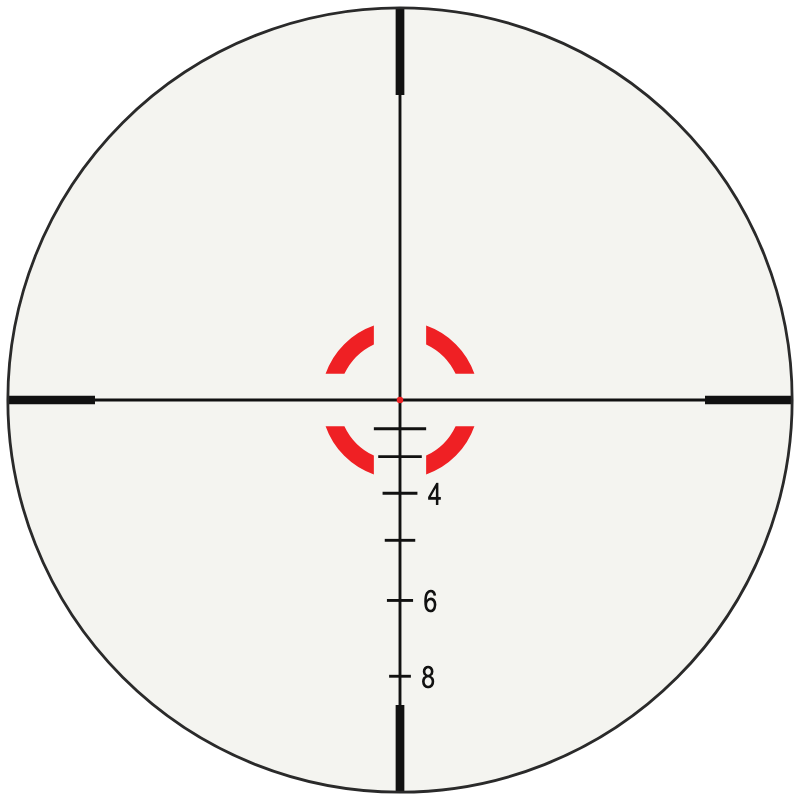 Trijicon BDC Segmented Circle .223/55gr - Credo reticle