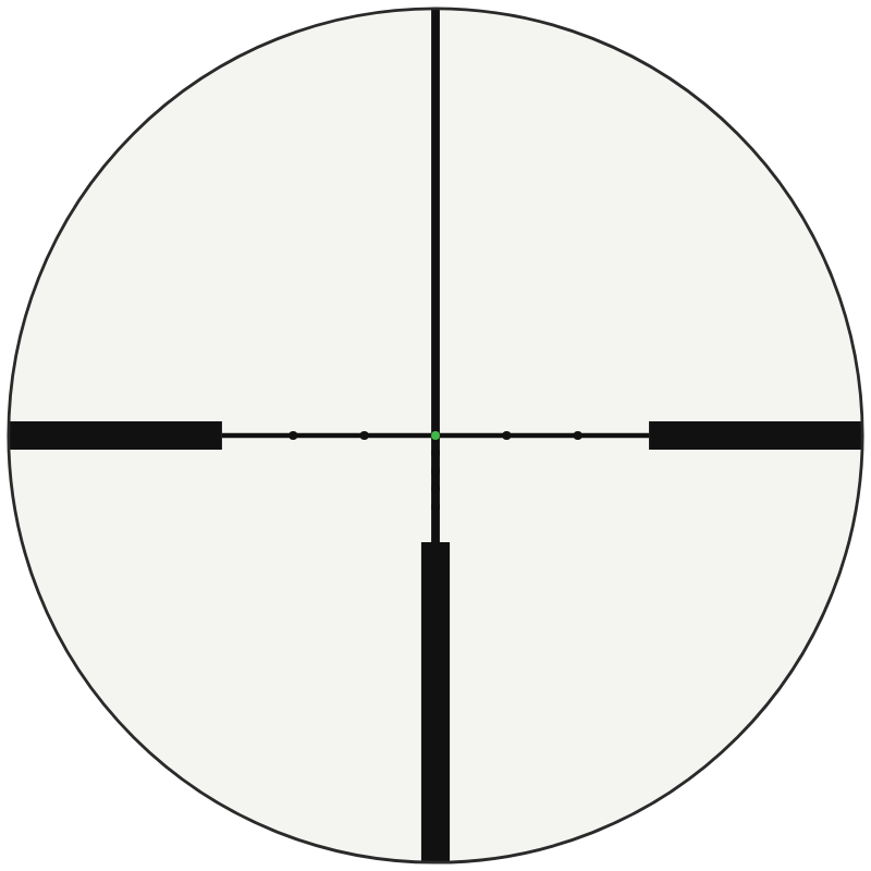Trijicon MOA-Dot Crosshair - AccuPoint reticle