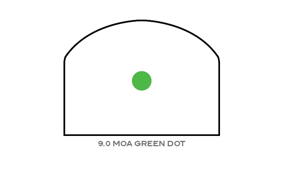 Trijicon Trijicon RMR Type 2 Dual-Illuminated 9 MOA Green Dot reticle