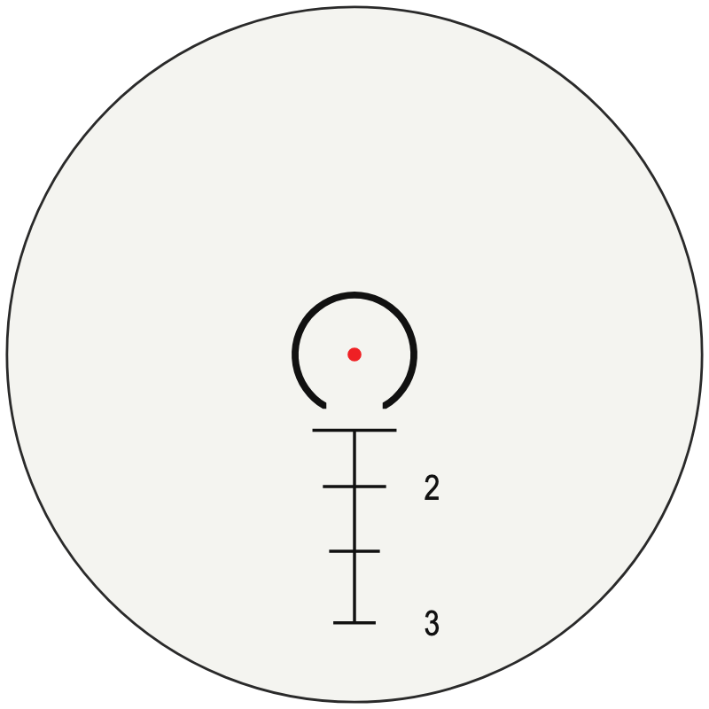 Trijicon Rapid Target RTR reticle