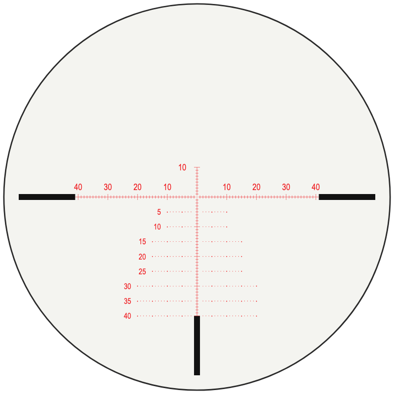 Trijicon MOA Precision Tree - Tenmile reticle