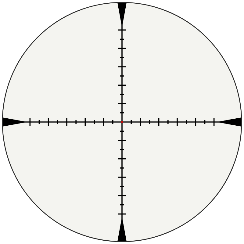 Trijicon PowerDot™ MRAD Ranging - Tenmile reticle