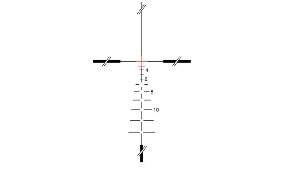 Trijicon Trijicon ACOG 3.5×35 LED TA110 .308 Crosshair reticle reticle