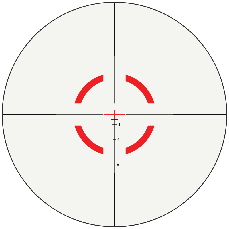 Trijicon Segmented Circle / Crosshair - Segmented Circle Crosshair .223 / 55gr reticle