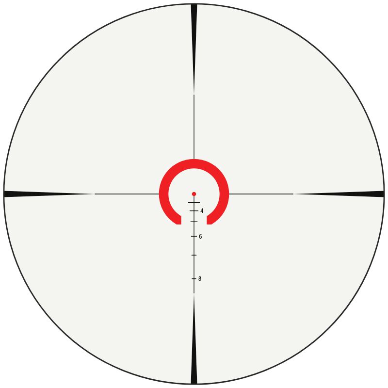 Trijicon Horseshoe Dot - Horseshoe Dot Crosshair .223 / 77gr reticle