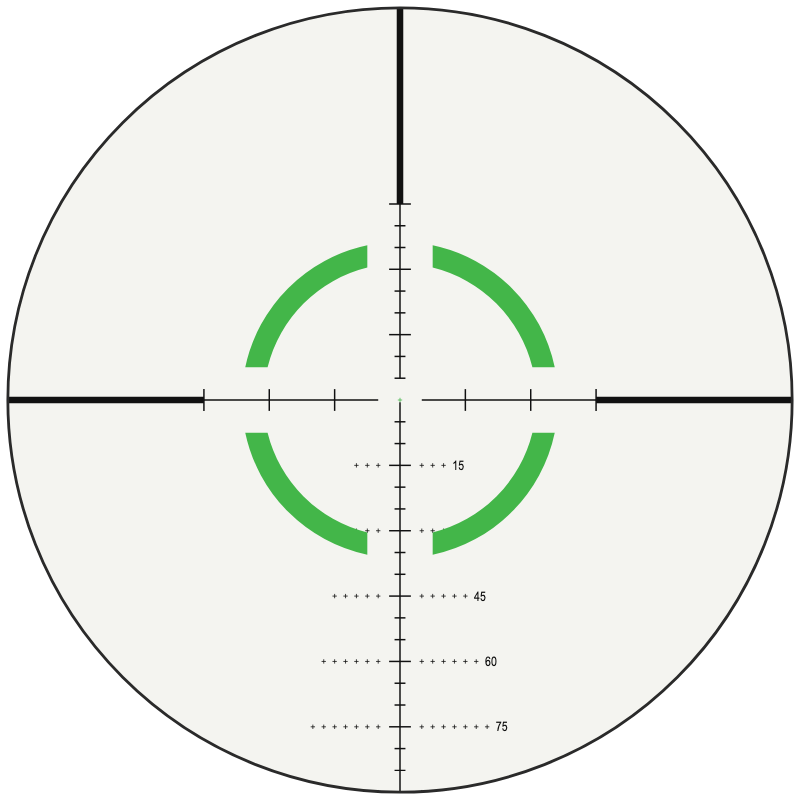 Trijicon Segmented Circle / Crosshair - MOA Segmented Circle Crosshair reticle