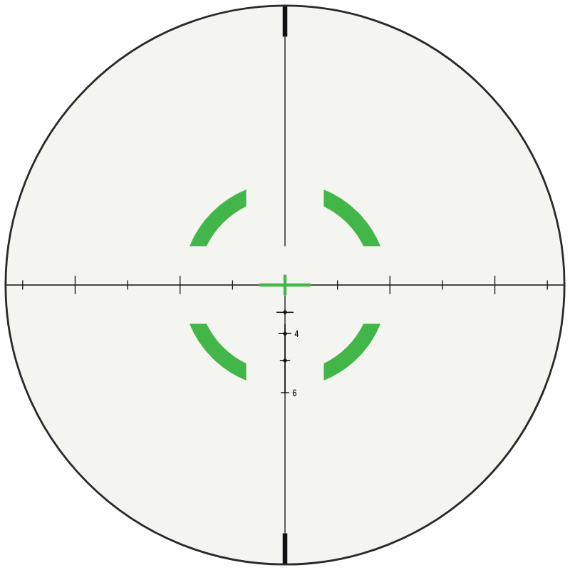 Trijicon Segmented Circle / Crosshair - Segmented Circle Crosshair 300 BLK reticle