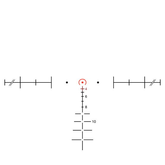 Trijicon 308/762 Horseshoe reticle