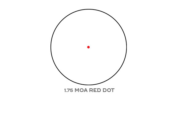 Trijicon Trijicon SRS 1.75 MOA Red Dot reticle