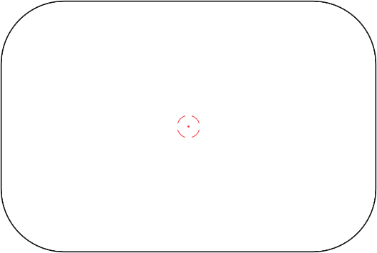 Trijicon 35 MOA Segmented Circle 3 MOA M2/M240 reticle
