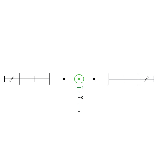 Trijicon 6.8 SPC reticle